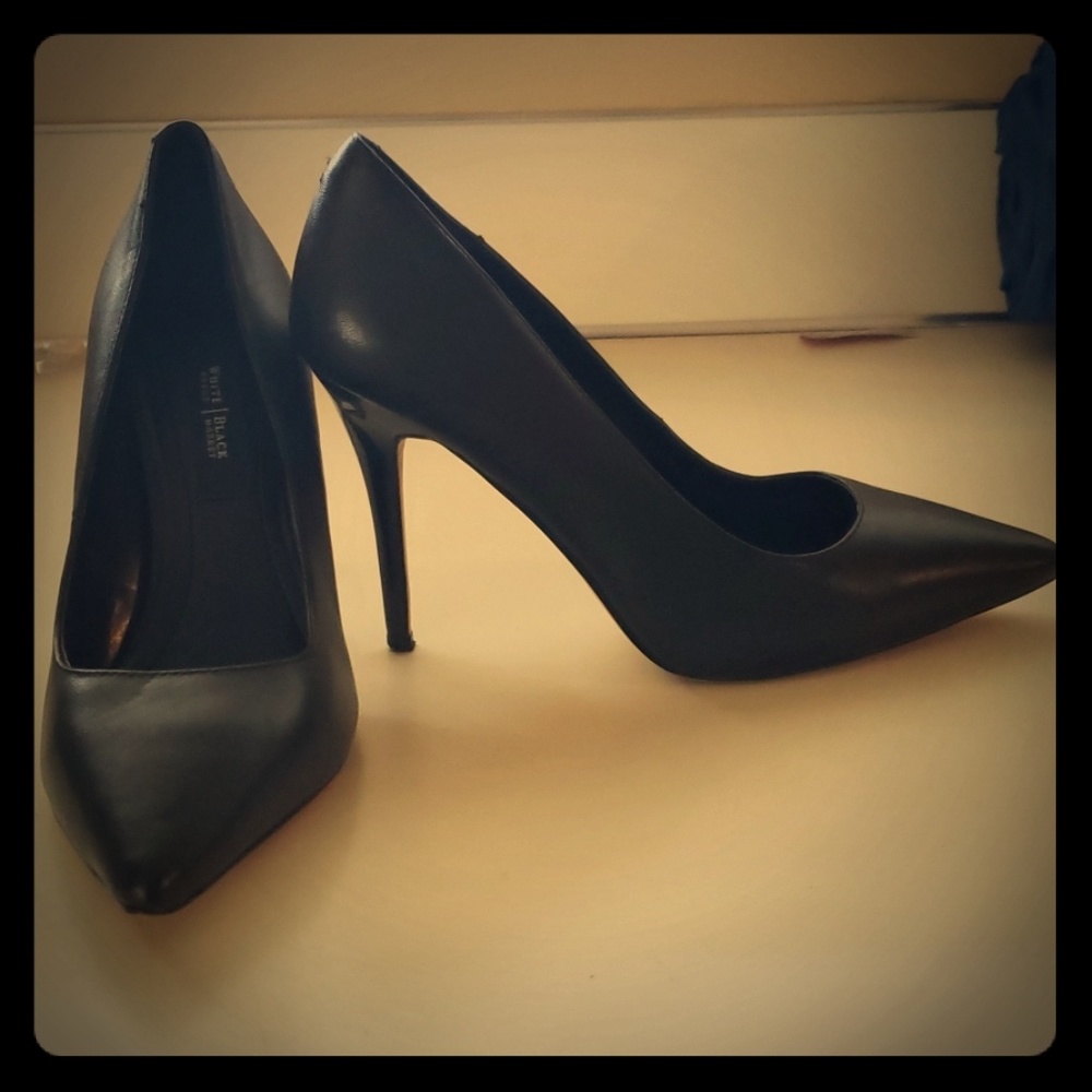 WHBM black heels